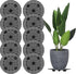 ZYNERY 10 PCS Plant Level Pot Elevator, Planter Stands for Outdoor Plants, Pot Saucers, Indoor Plant Risers, 11.8in