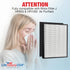 LifeSupplyUSA Complete Set: 1 True HEPA Air Cleaner Filter + 1 Carbon Pre-Filter for Winx Hr950 & Hr1000