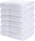 Simpli-Magic 79404 Bath Towels, White, 25x50 Inches Towels for Pool, Spa, and