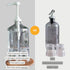 37oz eBun Glass Mouthwash Pump Dispenser with Cups for Bathroom - Guest Bathroom Essentials, Mouthwash Container