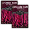 Survival Garden Seeds - Red Noodle Asparagus Bean Seed for Planting -
