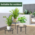 5-piece set (5, of metal plant potted flower racks, heavy-duty flower pot plant racks of different sizes, iron flower