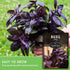 (1 Pack) Opal Basil Seeds for Planting - Dark Opal Basil with Purple Leaves - Unique Herb Seed Variety - Heirloom