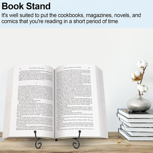 4 Pack Plate Stands for Display, 6 Inch Metal Holder, Picture Frame Stand, Small Easel for Tabletop Art