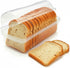Kitchen Discovery Plastic Bread Box Container Preserve Bread Up To 5 Days