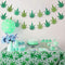 2 Pieces Pot Leaves Weed Banners and 51.2 x 86.6 Inch Weed Tablecover for Pot Leaf Birthday Party Picnic Decoration