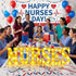 6 3D Aurelema Pcs Nurses Week Decorations LED Light up Letters Marquee Nurse Tables Centerpieces Signs for of Nursing
