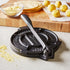 Creative Home & Kitchen Cast Iron Tortilla Press, 8", Black