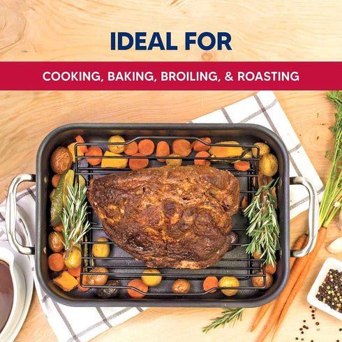 HIC Kitchen Roasting Racks, Adjustable, Non-Stick