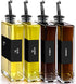 Spaceneat Olive Oil Dispenser Bottle - Includes 44 Kitchen Essential Labels -