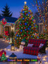 6 Pack 198FT 600 8 Christmas Solar String Lights Outdoor Waterproof, LED Green Wire Solar Fairy Lights with Modes