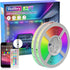 RGB+IC 82FT LED Strip Lights, Continuous Connection Smart LED Lights for Bedroom,