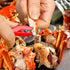 ALDMIO 20Pcs Crab Legs Crackers, Crackers Picks Tools Crab Cracker and Tools for Lobster Crayfish, Easy Opener