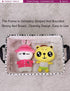 Rectangular Storage Basket Fabric Organizer Bin for Toys, Books, Clothes, Gifts, Perfect for Home, Office, Nursery