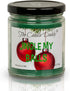 Jingle My Balls Funny Holiday Candle, Holly Berry Scented, Hand Poured in USA - 6oz