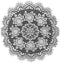 Heritage Lace 30-Inch Round Table Topper, Off White, Rose Design