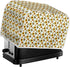 Sunflower Bee 2 Slice Toaster Cover, Machine Washable Polyester Kitchen Decor, Greasy Protector, Dust Cover