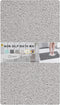 Nonslip Bath Mat, Extra Thick 0.6" Quick Dry Anti Slip Shower Mat for Tub Bathroom Pool Kitchen (Light Gray 16x27)