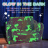 2-in-1 Kids Couch Sofa Toddler Couch Unicorn Glow in the Dark Foldable Kids Sofa Bed Flip Open Toddler Sofa Chair