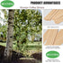 YANPROG 5.5" 100 Wooden Coffee Stirrers Coffee Stir Sticks Pcs, Natural Birch Round End Thick Birch Wood Eco-Friendly