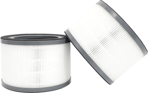 Flintar Vista 200 True HEPA Replacement Filters - 2-Pack Compatible with Vista 200 Air Purifier, H13 Grade