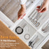 Stainless Steel Measuring Cups & Spoons Set, 10-Pack for Cooking and Baking, Nesting Kitchen Gadgets