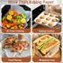 200 Pcs Parchment Paper Baking Sheets - 12"x16" Precut Non-Stick Liners for Baking, Grilling, Air Fryer