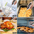 Meat Food Thermometer, Digital Candy Cooking Thermometer, Instant Read for BBQ Grill, Oil, Milk, Bath Water, Deep Fry