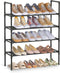 SONGMICS 4-Tier Shoe Rack, Shoe Storage for Hallway Closet, Slim and Space-Saving,