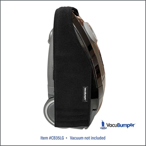 Bumper Guard for Canister Vacuums - Size Large fits Length 41" & Up (Item #CB35LG)