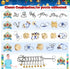 2026 24 Countdown Advent Calendar - Brain Teaser Puzzles for Teens Adults Older Kids, Pcs Metal & Wood Puzzle Christmas