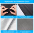 Luxiv Mesh Window Air Conditioner Cover - Black Dust-Proof Waterproof AC Cover for Outdoor Use (17Wx12Dx13H)
