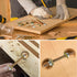 Countertop Connector, Table Top Fasteners, Miter Draw Bolt Joint Connector Pack for Butcher Block & Furniture (10PCS)