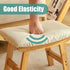 Compact Wooden Footrest Stool for Living Areas - Ideal Ottoman for Relaxation