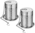 2 Pack Large Tea Strainers - Fine Mesh Stainless Tea Infusers for Loose Leaf Tea, Black Tea, Spices