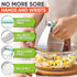 Spring Chef Stainless Steel Large Dough Blender for Baking, Professional Manual Cutter Tool, Dishwasher Safe