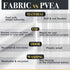 Ultimate Waterproof Long Fabric Shower Curtain or Liner 72x74, Breathable TPU & Machine Washable, White