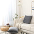 Set 2 (24 24 Inches, Home Brilliant Velvet Decorative Pillow Covers for Sofa Bench of Throw Pillow Cases for Couch