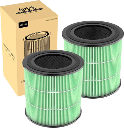 Air Purifier AP0601 Replacement Filters, 5-IN-1 High-Efficiency HEPA Filter, 2 Pack, Green
