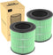Air Purifier AP0601 Replacement Filters, 5-IN-1 High-Efficiency HEPA Filter, 2 Pack, Green