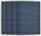 LR Home Solid Deep Blue Place Mat, 1'-1" X 1'-7"