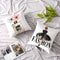 Black White Decorative Pillow Covers 18X18, Set of 2 Pink Fashion Girls Gold Perfume Cute Sofa Couch Covers