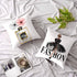 Black White Decorative Pillow Covers 18X18, Set of 2 Pink Fashion Girls Gold Perfume Cute Sofa Couch Covers