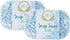 Aira Soap Saver, Dish & Holder Accessory, BPA Free Shower & Bath Holder, Easy to Clean, Seaside Two Pack