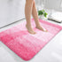 OLANLY Pink Bathroom Rug Mat 36x24, Extra Soft Absorbent Microfiber Non-Slip Plush Shaggy Bath Carpet
