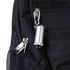 Metal Portable Ashtray, Outdoor Cigarettes Ashtray with Lid, Keychain, Cylinder Silver