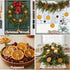 30pcs Dried Orange Slices with Twine Strings, Natural Dehydrated Orange Slices, Christmas Wreath Making Supplies