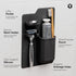 TOOLETRIES The Harvey Toothbrush & Razor Holder - Silicone Shower Organizer, Toiletries & Toothbrush Holder for Shower