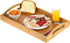 Tray with Large Handles - Bamboo Ottoman Tray, Great for Coffee Table, Couch, Tea, Bar, Breakfast, Dinner, or Any Food