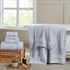 6-Piece Set Modern Threads Luxury Quick-Dry Towel Plush & Ultra-Absorbent for Spa-Like Experience, Smoke